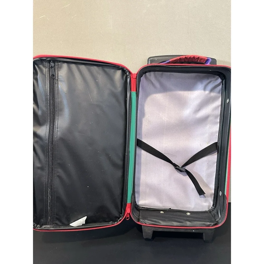 Vintage‎ Looney Tunes Kids Rolling Luggage Lot of 2